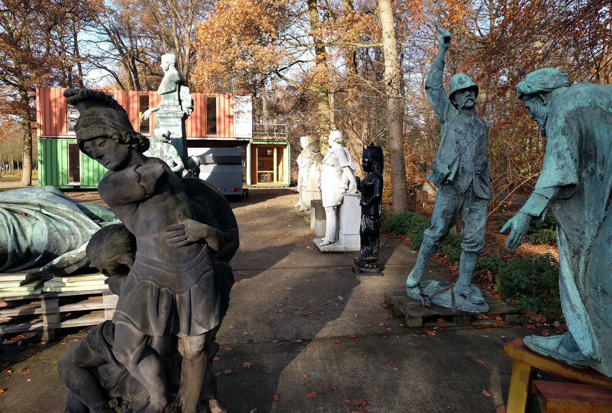 Colonial monument park at Middelheim museum, Antwerp